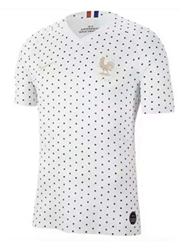 Nike FFF Breathe Stadium Maillot Exterieur, Mixte Enfant, Blanc (White/P488c), M