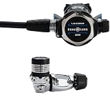 Aqualung Leg3nd MBS - Regolatore per immersioni subacquee con sistema di respirazione master, regolazione Venturi e inalazione, bocchino ACD e Comfobite, con connettore a giogo