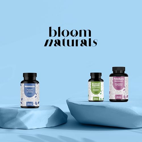 Melatonin Tabletten - 400 Stück mit 0,5mg Melatonin pro Tablette, hochdosiert - vegan und produziert in Deutschland - Verpackung kann variieren