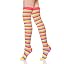 Hot Pink & Yellow & Light Blue Stripes