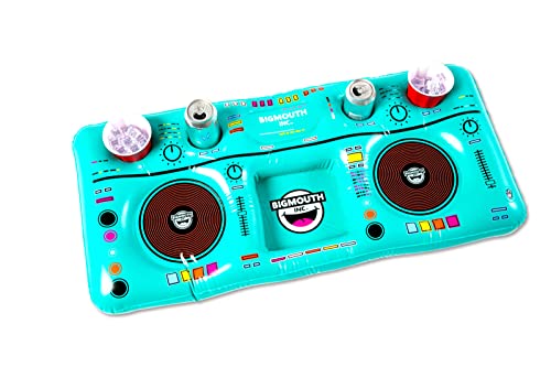 Inflatable Drink Holder for Pool - Floating Cup Holder for Hot Tub - Fun Outdoor Beverage Float - Dj Table