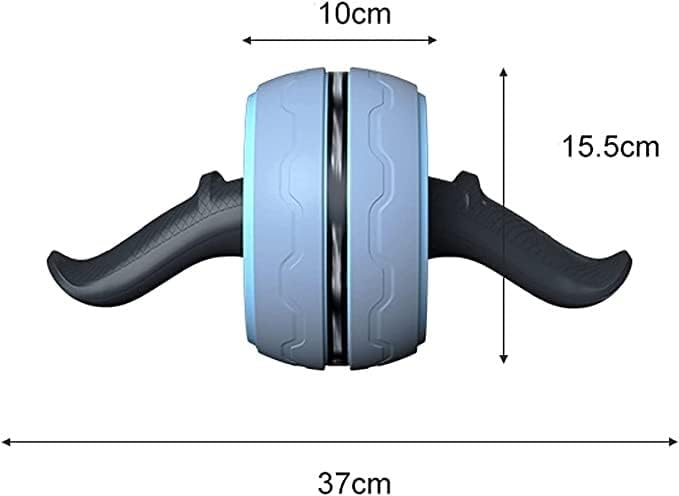 Miniatura 2 de Rodillo abdominal para entrenamiento abdominal, equipo de ejercicio de rueda de rodillo abdominal para entrenamiento central, rodillo de rueda