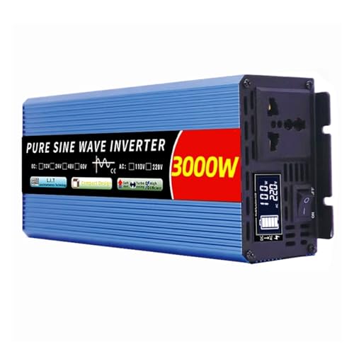 Onduleur 12v 3000w pur sinus avec écran LCD de contrôle - 2