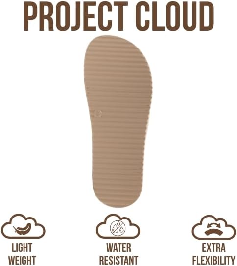 Project Cloud Platform Sandals Women - Plush & Soft Insole Wedge Slides for Women Footwear - Beach Essential Wedge Sandals for Women 2026 (Softy) - Image 5