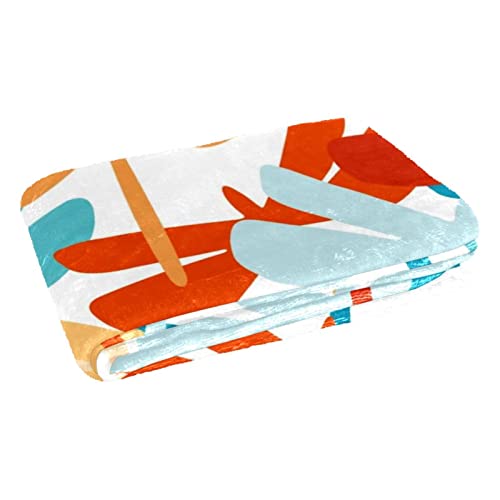 Couverture douce libellule 150x100 cm pour lit et canapé - 3