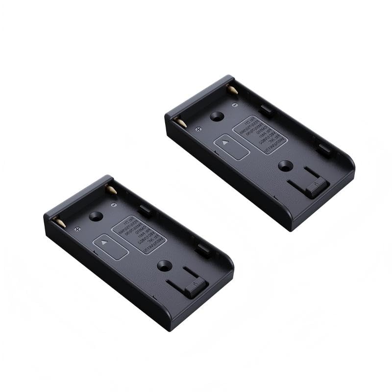 Alimentación estable para cámara sin espejo mediante placa adaptadora NP-F con salida CC de 8,4V