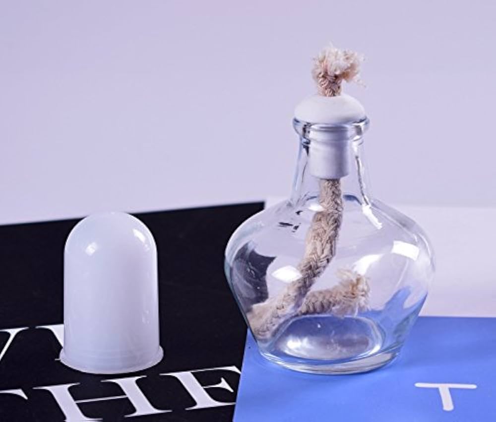 アルコールランプ ガラス製 12個セット＋予備芯 未使用・箱入り 実験