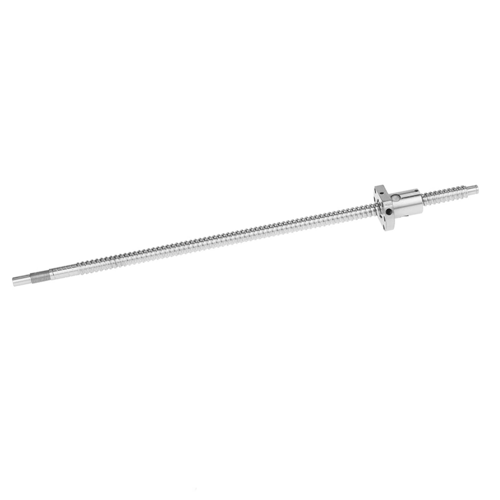 Tornillo De Bola Husillo Rothread 12 Mm 400 Mm Bola Esférica Con Contratuerca Sin Soportes Laterales Para Maquinaria Industrial