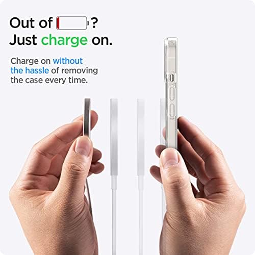 Spigen Ultra Hybrid MagFit Case Compatible with iPhone 13 mini - White
