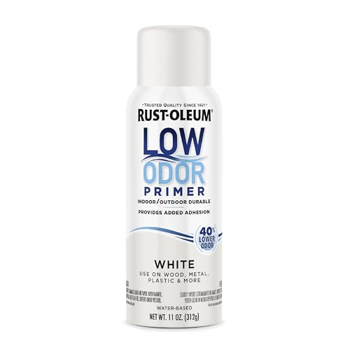Image of Rust-Oleum Low Odor Spray Primer, 11 oz, Flat White