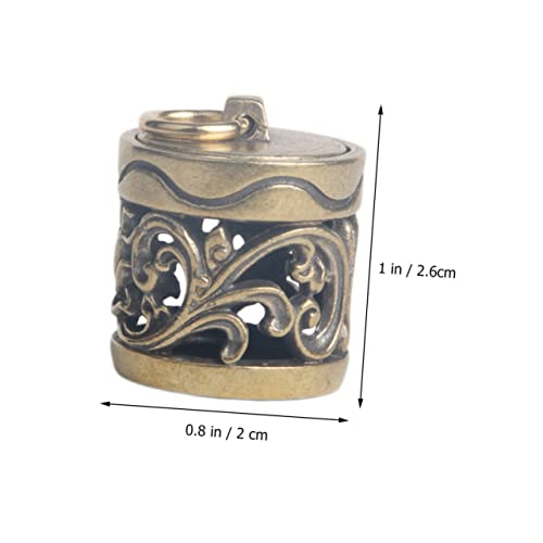 Beaupretty 2 Piezas Aromaterapia Colgante Llavero miniatura 2