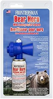 Frontiersman Bear Horn Sabre with Locking on/Off Feature 115dB Horn Compact 60- ¼ Second Bursts
