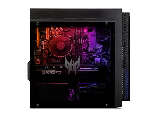 acer Predator Orion 3000 PO3-650 Gaming PC - (Intel Core i5-13400F, 16GB, 1TB SSD, NVIDIA GeForce RTX 3060, Windows 11, Black)