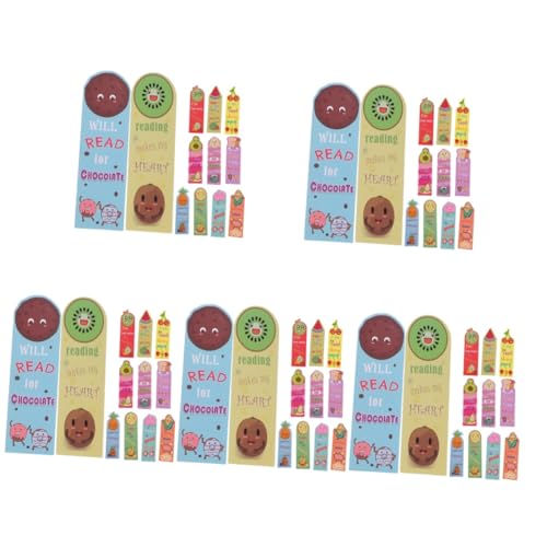 Marque-pages fragrance fruits mignons à offrir aux passionnés de lecture et d'animés