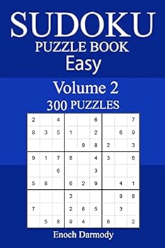 Paperback 300 Easy Sudoku Puzzle Book