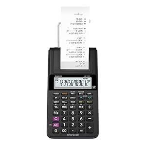 Casio HR-10RC, Mini-Desktop Printing Calculator (New Version of The HR-8TM)