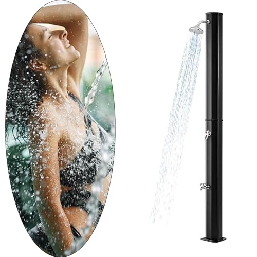Housse de douche solaire avec boucle de blocage et serrage ajustable - 3