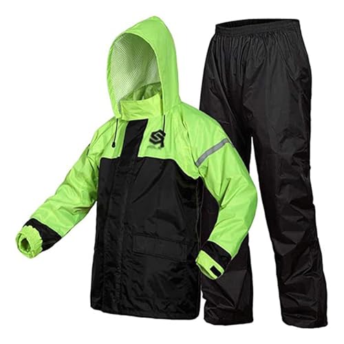 Poncho impermeable unisex para lluvia y ciclismo L miniatura 1