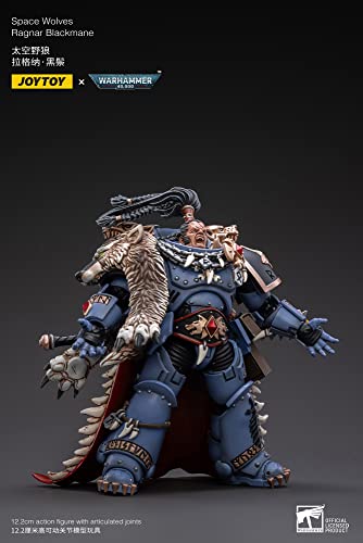Bloomage Joytoy (Beijing) Tech Warhammer 40K: Space Wolves Ragnar Blackmane 1:18 Scale Action Figure #TOP6