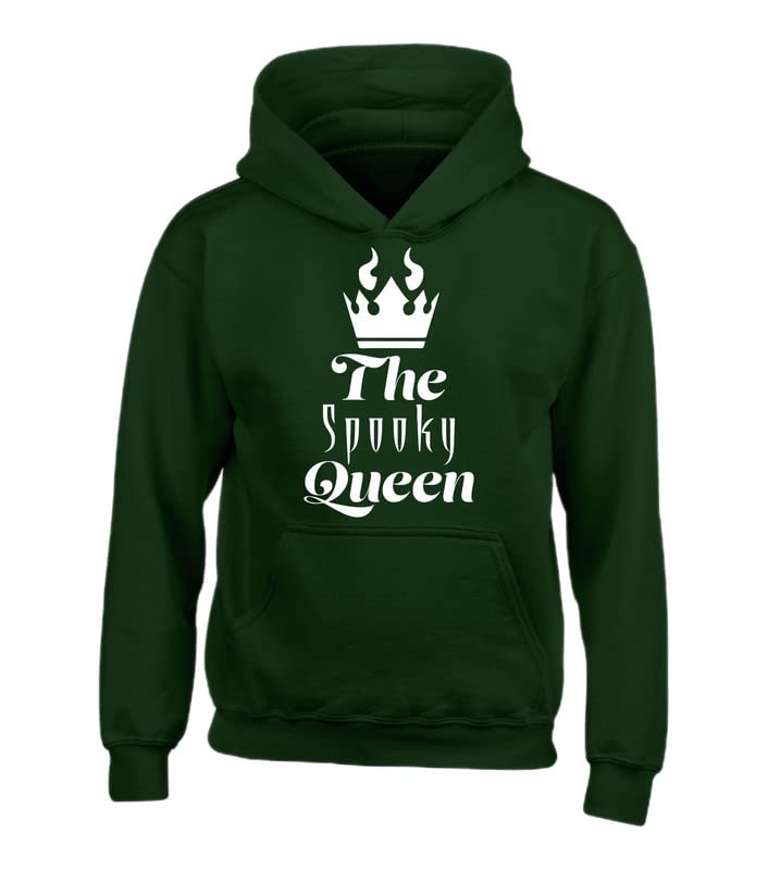 Sweat à capuche chaud Edward Sinclair XXL vert bouteille avec imprimé résistant