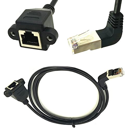 AKNPMHT LANP[u C[TlbgP[u lbg[N Cat6 pb`P[u RJ45 90xIXX ˂ RlN^[ lbg[NP[u 150CM
