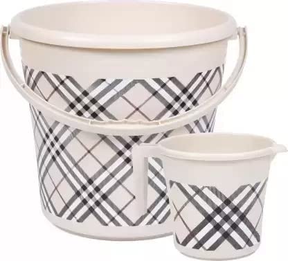 See full amazon price history chart for Dhwani Enterprise (Ratan) New Plastic Frosty Checks Print 5LBucket 1LMug Brown Dhwani Enterprise (Ratan) New Plastic Frosty Checks Print 5LBucket 1LMug Brown (B0B4SZ2JML) Amazon Price History, Amazon Price Tracker