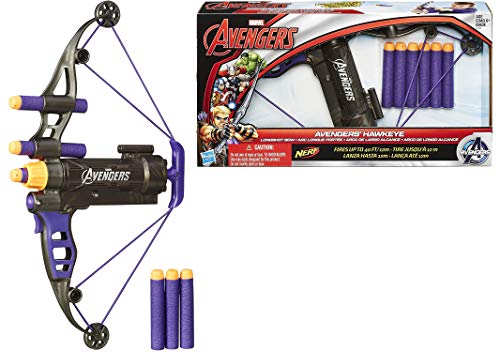 Marvel Avengers Cosplay as Hawkeye with Longshot Bow Toy