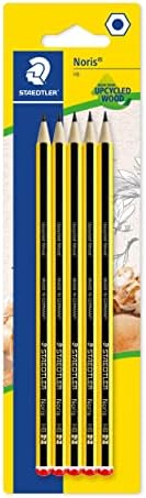 STAEDTLER Noris HB Pencils, Pack of 5