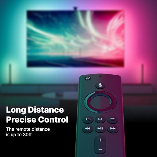 Image of Original Voice Remote Compatible with Amzn FlRE TV Stick (2nd Generation), Replacement Remote Control with Voice Function, Easy Pairing Controller for Amzn FlRE Stick TV, Black