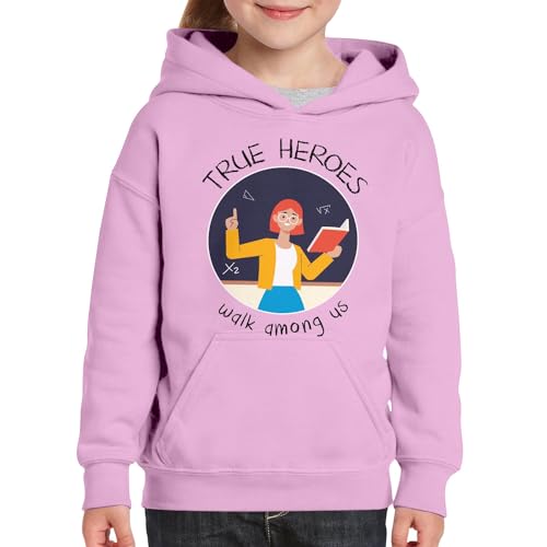 Sweat à capuche enfant Professeure Maîtresse vêtement coton - 3