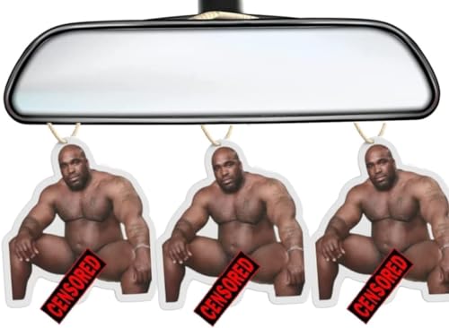 3 PCS Barry Wood Gifts for Car Present Air Freshener Funny Gifts for Women Men Mom Dad Friend Gag Gifts for Him Wife Husband Girlfriend Christmas Stocking Stuffers Valentines Day Birthday Gifts
