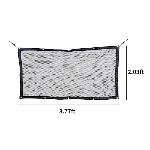 Entemah Barreira Dog Car SUV Pet Barreira Ver através da rede Pet Barrier Safety Vehicle Barrier Pet