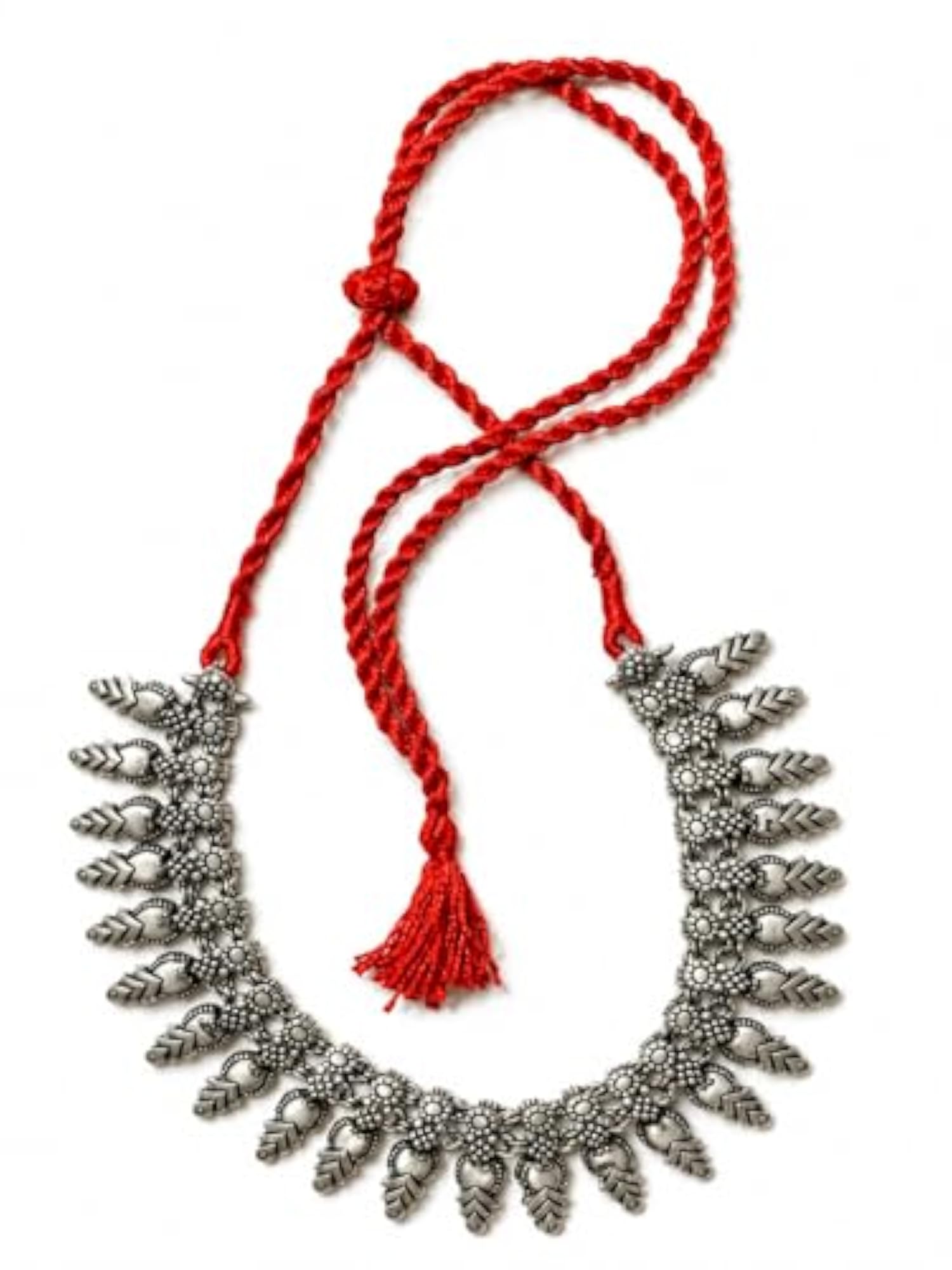 Red Thread Necklace for Women