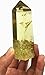 Yinglai 1pcs Large Natural Quartz Crystal Yellow Rainbow Smokey Citrine Tower Point Wand Healing As Gifts