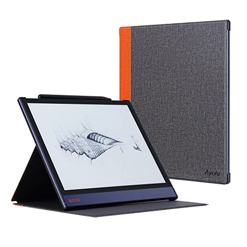 OLAIKE Hülle für Onyx BOOX Note Air/Note Air 2 Plus 10,3 Zoll, strapazierfähige Folio-Hülle aus Stoff mit klappbarem Ständer (Nicht für BOOX Tablet Note Air 3)