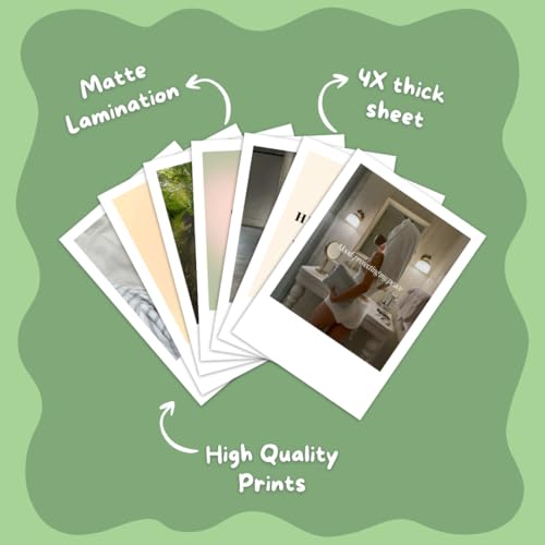 Image of Fitness Manifestation Cards (Set of 18) Positive Affirmation Cards Posters (8 x 6 cm) | Vision board Supplies | Feel Healthy for Wall, Bedroom, Living room | Matcha aesthetic Posters | Poster for Phone