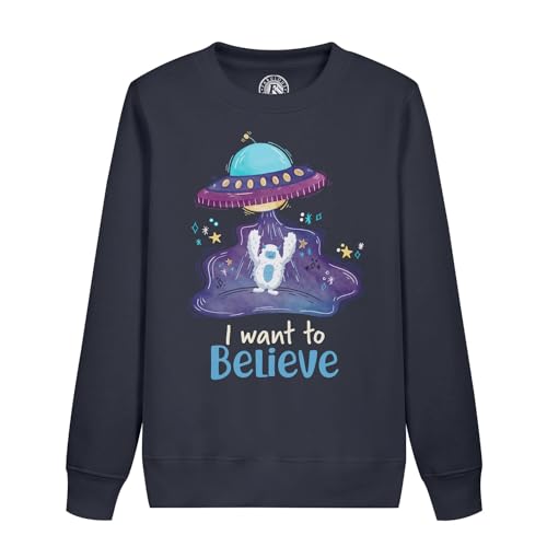 Sweat enfant I Want to Believe idéal pour l'école et le quotidien