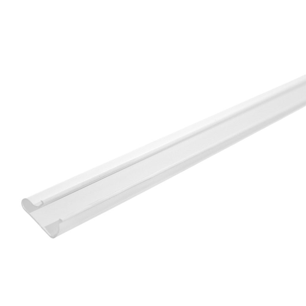 23 X SLATWALL|Slat|Slot|SLATTED Wall Board Plastic|PVC Clip|Slide|Push in Inserts (White)