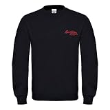  Elvis Presley Autogramm Bestickte Logo Sweatshirt Premium Qualität - 6069 (XL)
