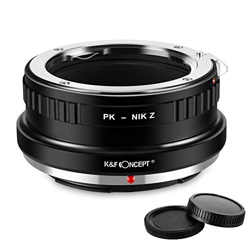 K&F Concept Lens Adapter Ring for Pentax K to Nikon Z Mount Z50 Z6 Z7 Camera