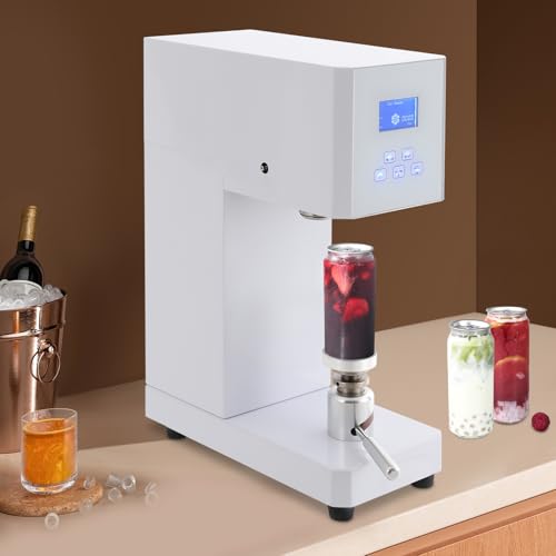 NAIXING Automatic Can Sealing Machine, Beverage Seal Machine, 4-6S Speed, Intelligent Panel, Emergency 