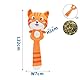 Patapalooza Katzen-Plüschtier mit Katzenminze, weich und attraktiv, ideal zum Spielen und zur Stimulation des Katzeninstinkts.