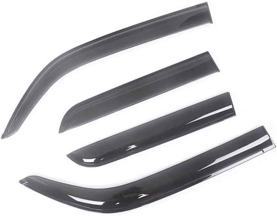 Car Wind Deflectors for Jeep Compass 2007-2010, Side Window Ventilated Rain Guards Sun Visors Rain Smoke Guard Deflector Accessories