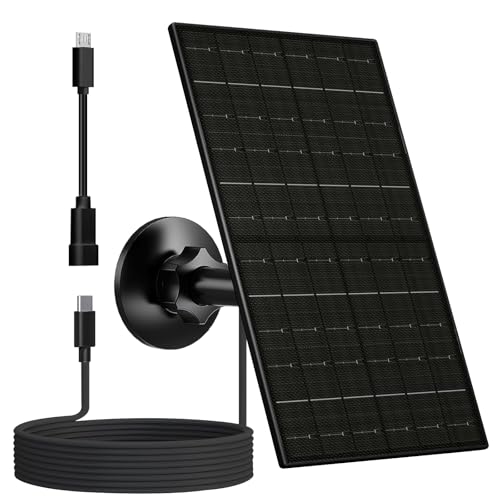 Solar Panel for Security Cameras
