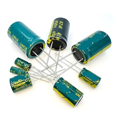 Condensateur 450v 220uf 18x40 mm pour supprimer les grésillements audio de vos amplificateurs