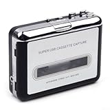 Lecture inversée automatique : lecture fluide des deux côtés des cassettes standard sans retournement manuel, parfait pour l'écoute complète de l'album ou la numérisation ininterrompue des enregistrements double face.