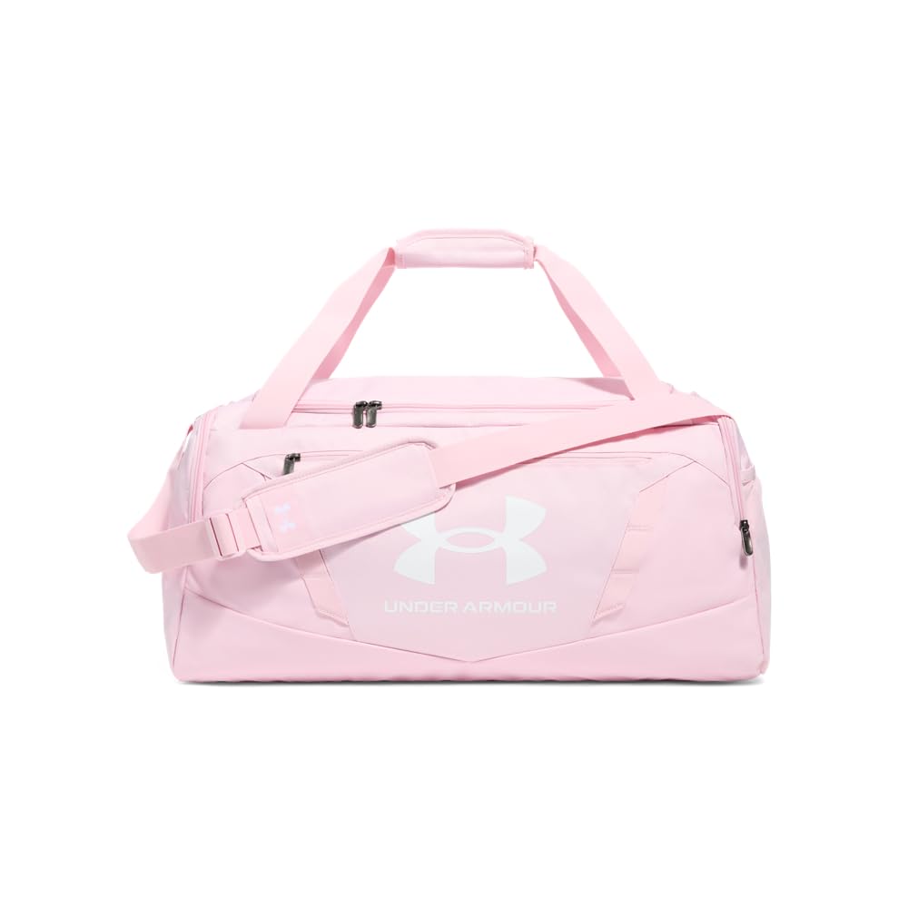 Under Armour UA Undeniable 5.0 Medium Duffle Bag Prime Pink/Prime Pink/White OSFM