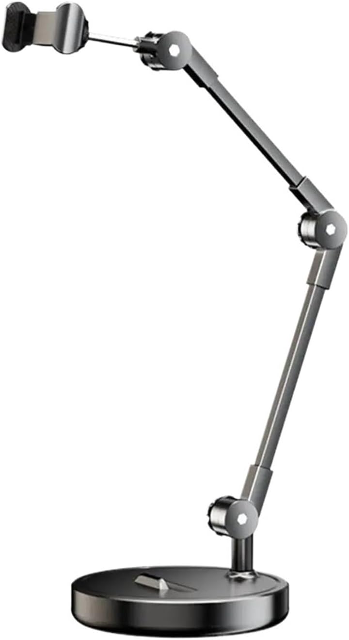 Adjustable Phone Stand for Tablet Multifunction Metal Extendable Lazy Bedside Desktop Live Foldable Headrest(General)