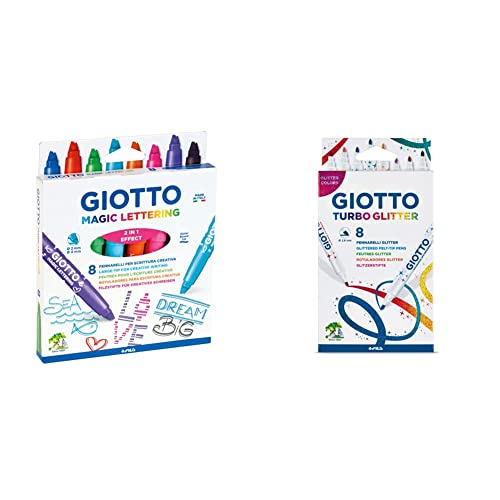 Giotto Magic Lettering Stifte – Für Glänzende Schriftzüge & Kreative Karten