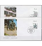 Goldhahn Markenqulität Goldhahn BRD Nr. 2306-2307 auf FDC Eckrandstücke Ersttagsbriefe Briefmarken für Sammler